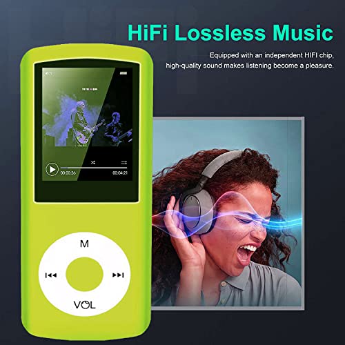 MP3 Player, Hotechs HiFi 32GB Music Player with Bluetooth 5.0, with Voice Recorder/Video/Photo Viewer/E-Book/FM Radio