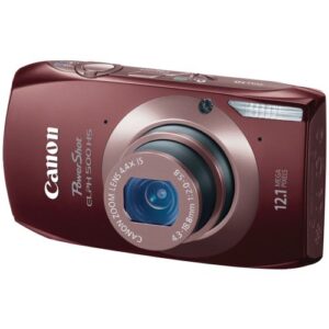 canon powershot elph 500 hs 12.1 mp cmos digital camera with full hd video and ultra wide angle lens (brown)