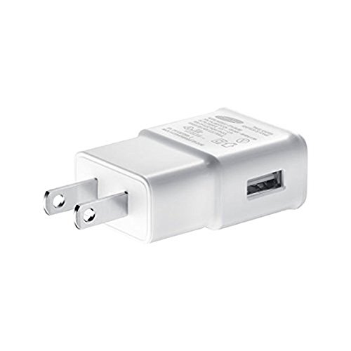 Samsung OEM Adapter with USB Sync Charging Cable - Non-Retail Packaging - White