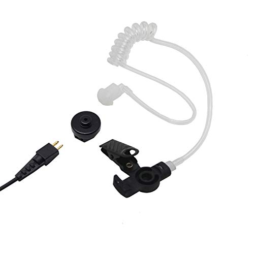 Kymate XPR7550E XPR7350 Noise Reduction Earpiece with Mic for Motorola Radio XPR7580 XPR7550 APX7000 APX6000 APX8000 XPR6550 DGP8050 DGP8550 XPR6350 Two Way Radio Acoustic Tube Surveillance Headest