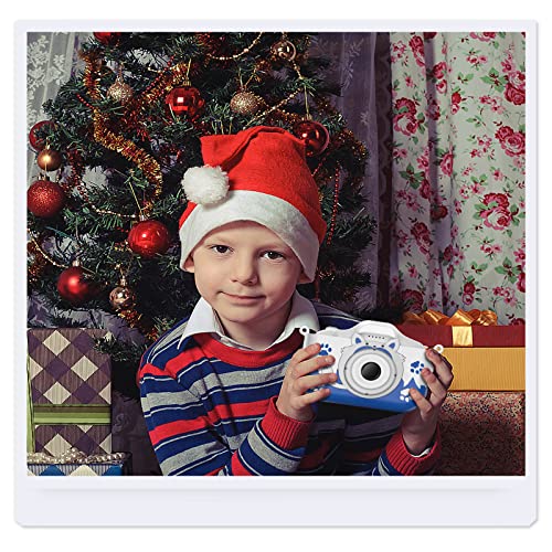 TOUMENY Digital Camera for Toddlers, Hd Mini Camera, Front and Rear Dual Lens 4000W Recordable, Digital Camera for 3 5 8 10 12 Year Old Boys and Girls, Birthday