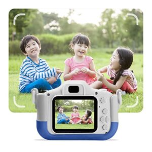 TOUMENY Digital Camera for Toddlers, Hd Mini Camera, Front and Rear Dual Lens 4000W Recordable, Digital Camera for 3 5 8 10 12 Year Old Boys and Girls, Birthday