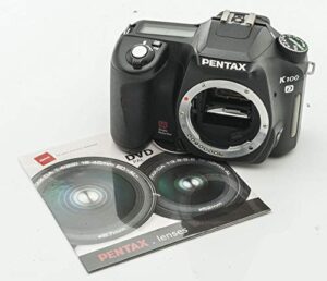 pentax k100d 6.1mp digital slr camera shake reduction (body only)