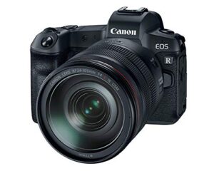 canon eos r mirrorless digital camera with 24-105mm lens (renewed)