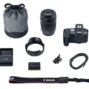 Canon EOS R Mirrorless Digital Camera with 24-105mm Lens (Renewed)