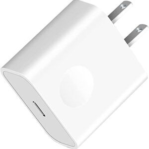 USB C Wall Charger,CKAIEE 30W USB-C Power Adapter, PD Fast Charger Compatible with iPhone 14/iPhone 14 Pro max/iPhone 13 12 11/iPhone 13 12 11 Pro max/X iPad Air Google Pixle Galaxy S21