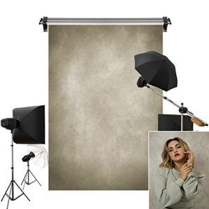 Kate 5x7ft/1.5x2.2m Tan Portrait Backdrop Headshot Background Light Brown Texture Fabric Photography Studio Props