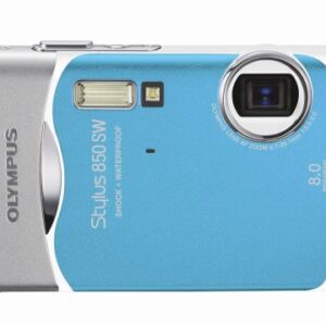 Olympus Stylus 850SW 8MP Digital Camera with 3x Optical Zoom (Blue)