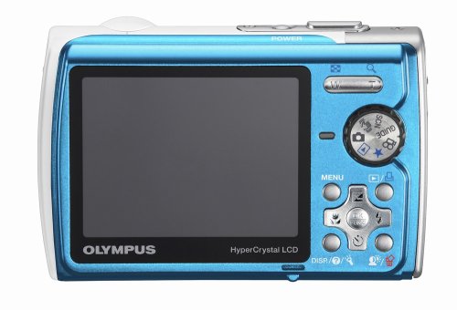 Olympus Stylus 850SW 8MP Digital Camera with 3x Optical Zoom (Blue)