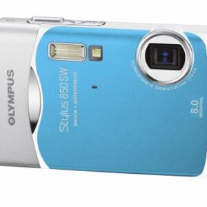 Olympus Stylus 850SW 8MP Digital Camera with 3x Optical Zoom (Blue)