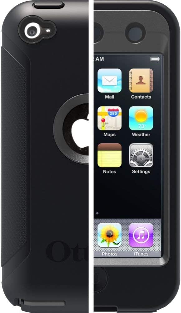 OTTERBOX DEFENDER SERIES Case for iPod touch 4G - Black/Coal