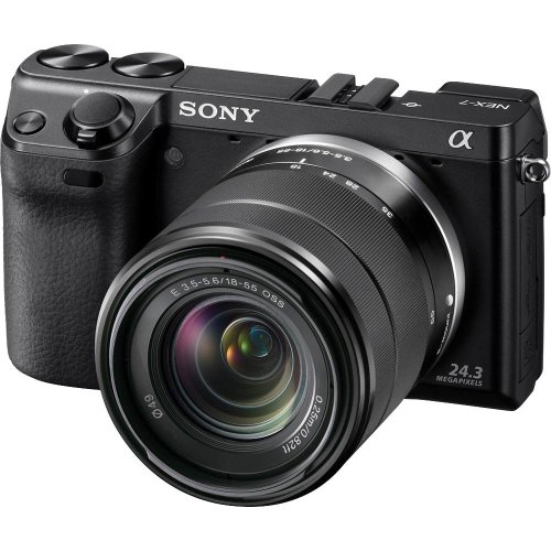 Sony NEX-7 24.3 MP Mirrorless Digital Camera with 18-55mm Lens (Old Model)