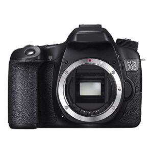 camera eos 70d digital slr cameras black 20.2 mp digital slr camera – body digital camera