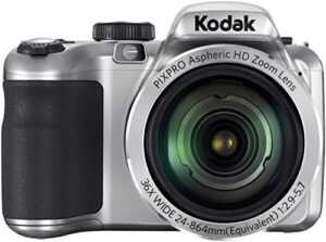 kodak az361-wh pixpro astro zoom 16 mp digital camera with 36x opitcal zoom and 3″ lcd screen (white)