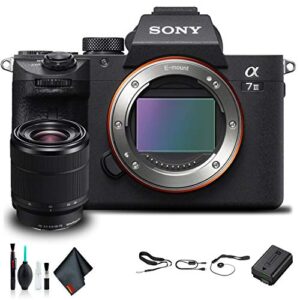 sony alpha a7 iii mirrorless camera with 28-70 lens ilce7m3k/b kit
