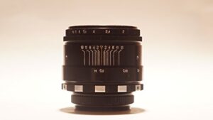 helios 44-2 58mm russian lens for m42 mount cameras