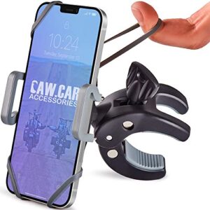 caw.car accessories metal bike & motorcycle phone mount – the only unbreakable handlebar holder for iphone, samsung or any other smartphone. +100 to safeness & comfort