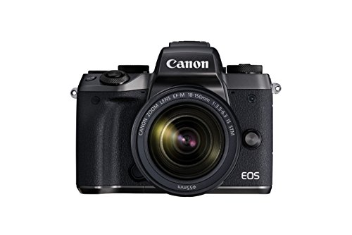 Canon Cameras US EOS M5 EF-M 18-150 STM KIT 24.2 Digital SLR Camera with 3.2" LCD, Black