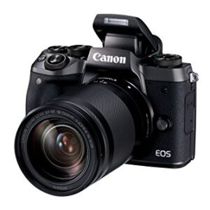 Canon Cameras US EOS M5 EF-M 18-150 STM KIT 24.2 Digital SLR Camera with 3.2" LCD, Black