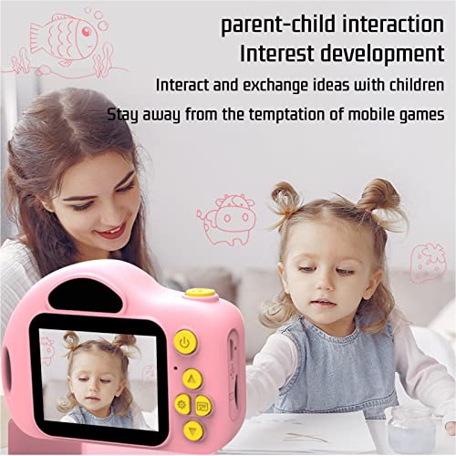 Portable Mini Camera Children's Cartoon Digital Camera Puzzle Can Make Video Games Sports Cameras Photography Toys and Gifts