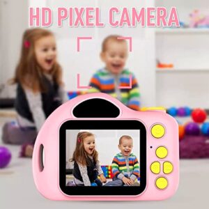 Portable Mini Camera Children's Cartoon Digital Camera Puzzle Can Make Video Games Sports Cameras Photography Toys and Gifts