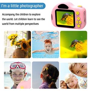 Portable Mini Camera Children's Cartoon Digital Camera Puzzle Can Make Video Games Sports Cameras Photography Toys and Gifts