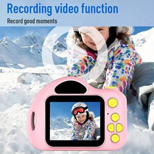 Portable Mini Camera Children's Cartoon Digital Camera Puzzle Can Make Video Games Sports Cameras Photography Toys and Gifts