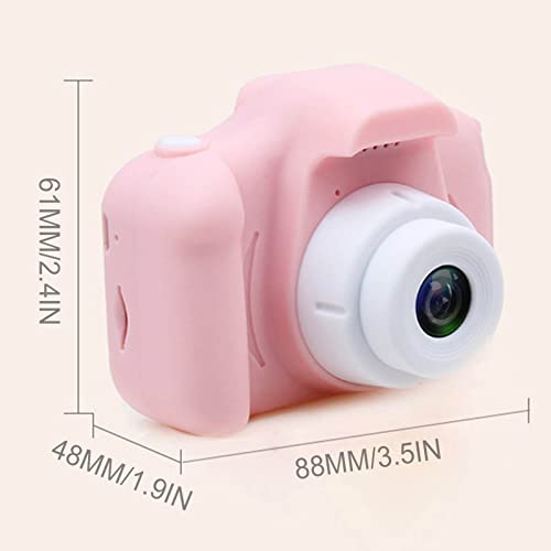 Digital Camera for Kids, Full Color 2.0" LCD Display Mini Camera HD 8 Megapixel Children's Sports Camera, with 32GB SD Card-Blue, Christmas Birthday Gifts for Boys Girls of Age 3-9