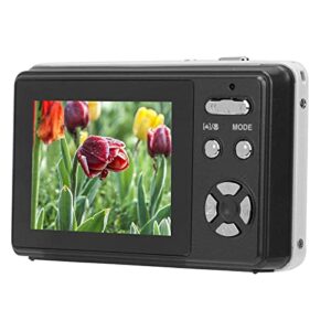 camera mini portable 40mp digital camera 2.4 inch ips screen mini video camera with 16x hd digital zoom 32gb video camera (blue) (color : black)