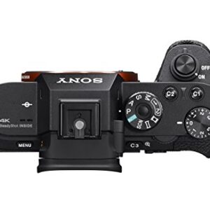 Sony a7R II Full-Frame Mirrorless Interchangeable Lens Camera, Body Only (Black) (ILCE7RM2/B) (Renewed)