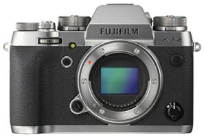 fujifilm x-t2 mirrorless digital camera body – graphite silver
