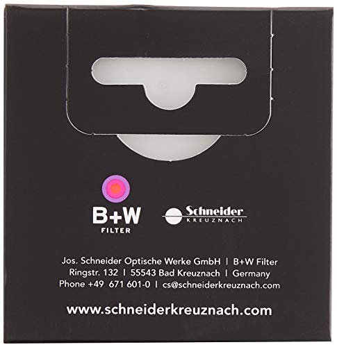 B+W 39mm Clear Filter with Multi-Resistant Coating (007M) - 66-1069038