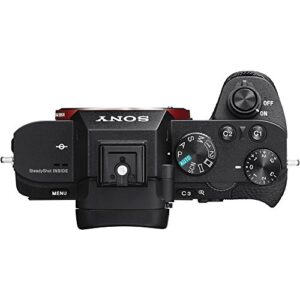 Sony Alpha a7II Mirrorless Interchangeable Lens Camera Body Bundle with Sony FE 50mm F1.8 Full-Frame E-Mount Lens