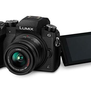 Panasonic Lumix G7 4K Digital Camera with Lumix G Vario 14-42mm Lens(Renewed)