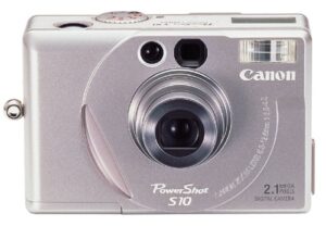 canon powershot s10 2mp digital camera w/ 2x optical zoom