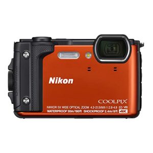 nikon digital camera coolpix w300 coolpix orange waterproof camera (international version)