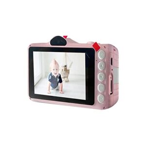 Kids HD Digital Camera - Children Camera 3.5Inch Screen Rechargeable Front and Back Double Lens 2MP for Boys Girls 3-10 Year Old