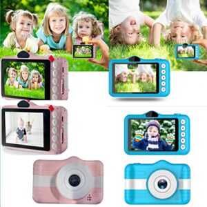 kids hd digital camera – children camera 3.5inch screen rechargeable front and back double lens 2mp for boys girls 3-10 year old