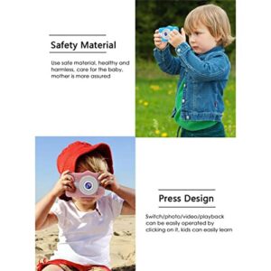 Kids HD Digital Camera - Children Camera 3.5Inch Screen Rechargeable Front and Back Double Lens 2MP for Boys Girls 3-10 Year Old