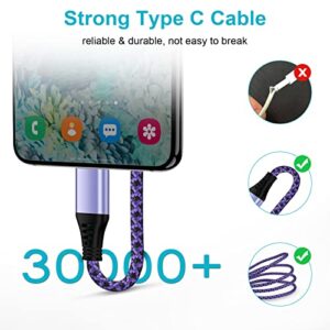 Samsung Charger Block Phone Charger Type C Fast Charging for Samsung Galaxy A13 A53 5G A03S A02S A12 A11 A42 A32 A73 S22 S21 FE S20,Pixel 6,Moto G, USB C Android Charger Adapter USB C Cable 6FT