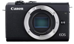canon eos m200 mirrorless digital camera (international model) (black)