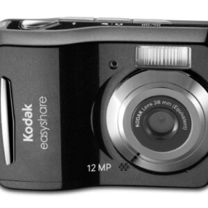 Kodak Easyshare C1505 12 MP Digital Camera with 5x Digital Zoom - Black