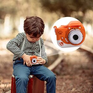 Iuhan HD Mini Digital Camera for Children's Photography and Video Recording,Front and Rear Dual Lens 4000W Photography Video Camera,Children's Camera Camera