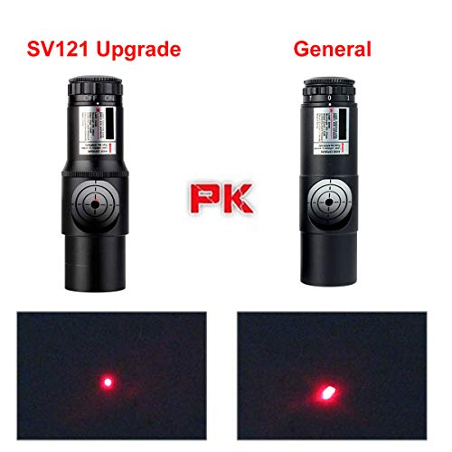 SVBONY SV121 Red Laser Collimator, Adjustable 1.25 inch Collimation Eyepiece, with 2 inches Adapter, Telescope Accessory for Newtonian Dobsonian Marca Telescope