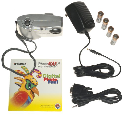 Polaroid Fun Flash 640 0.3MP Digital Camera Kit