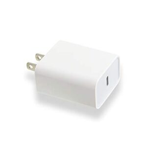 Sonix USB-C Power Adapter, Wall Charger Block,18W Fast Charging, Compatible with Apple iPhone 14, 13, 12 Series, White