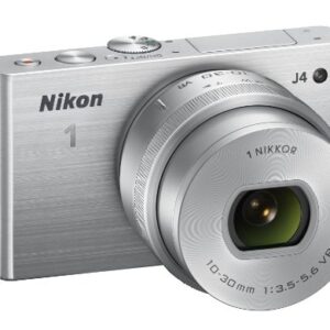 Nikon 1 J4 Digital Camera with 1 NIKKOR 10-30mm f/3.5-5.6 PD Zoom Lens (Silver) (Discontinued by Manufacturer)