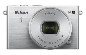 nikon 1 j4 digital camera with 1 nikkor 10-30mm f/3.5-5.6 pd zoom lens (silver) (discontinued by manufacturer)