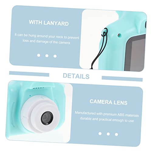 ibasenice 1 Set Children's Digital Camera Digital Cameras for Kids Small Digital Camera Kids Action Camera Small Camera for Kids Kids Toy Camera Rechargeable Kid Camera Kids Selfie Cameras