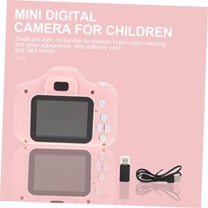 ibasenice 1 Set Children's Digital Camera Digital Cameras for Kids Toys Toddler Gift Toddler Camera Portable Toy Kids Instant Print Camera Kid Birthday Toys Children Mini Camera X2